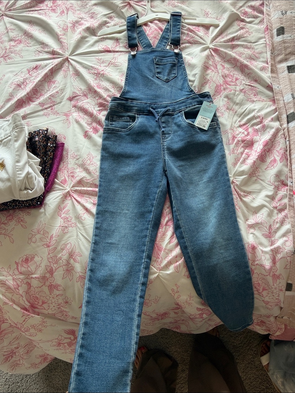 Classic Blue Denim Women's Overalls - Blue